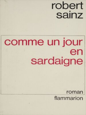cover image of Comme un jour en Sardaigne